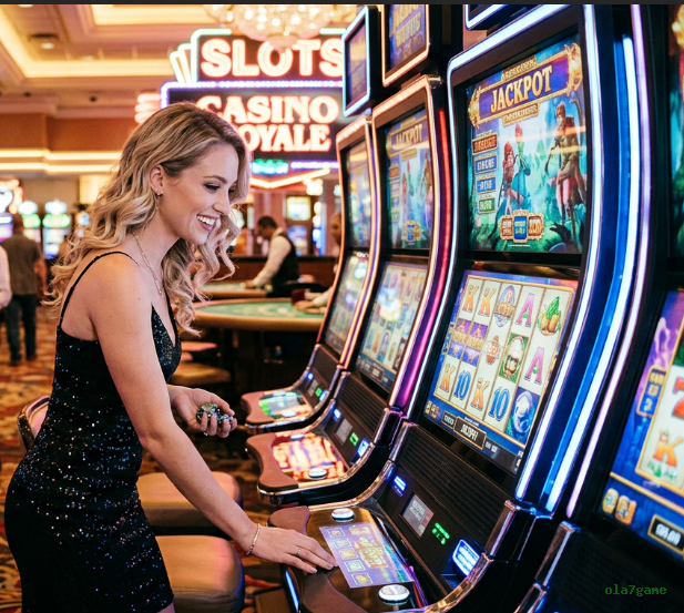 Interface do Aplicativo ola7game - Design Premium e Intuitivo